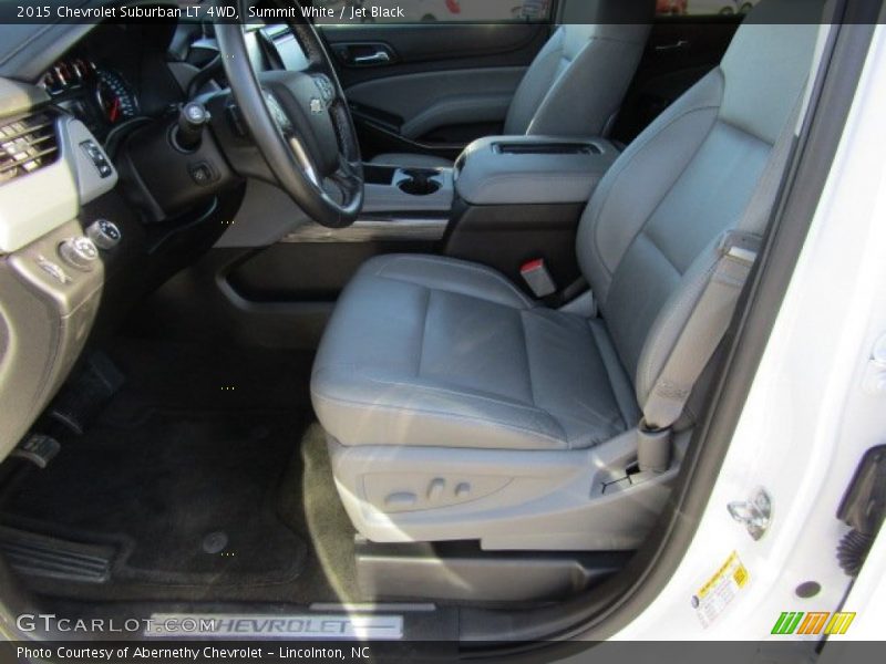 Summit White / Jet Black 2015 Chevrolet Suburban LT 4WD