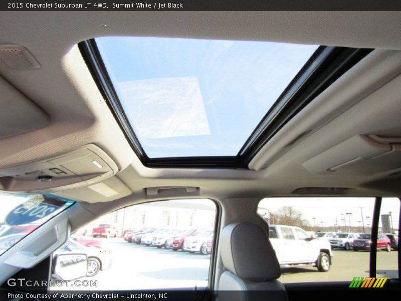 Summit White / Jet Black 2015 Chevrolet Suburban LT 4WD