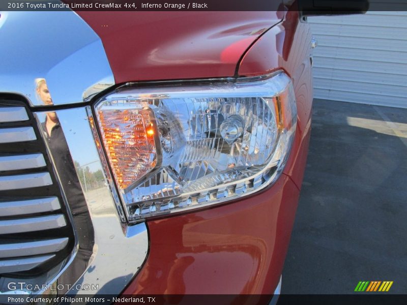 Inferno Orange / Black 2016 Toyota Tundra Limited CrewMax 4x4