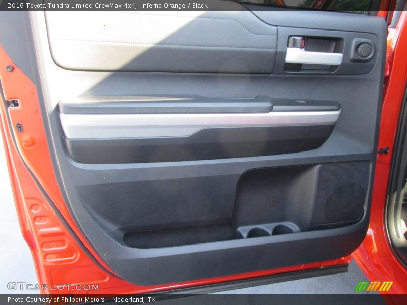Inferno Orange / Black 2016 Toyota Tundra Limited CrewMax 4x4