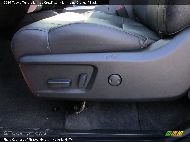 Inferno Orange / Black 2016 Toyota Tundra Limited CrewMax 4x4