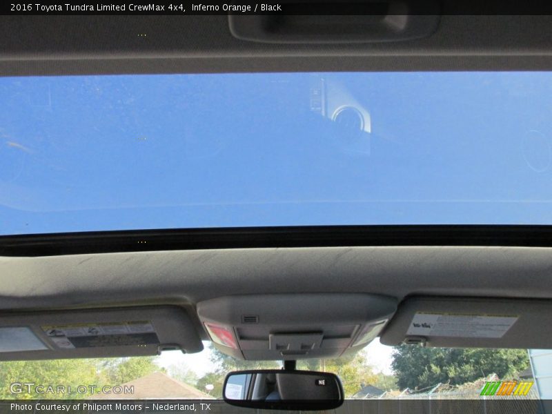 Inferno Orange / Black 2016 Toyota Tundra Limited CrewMax 4x4