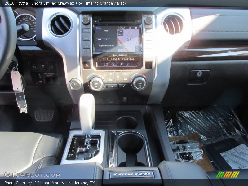 Inferno Orange / Black 2016 Toyota Tundra Limited CrewMax 4x4