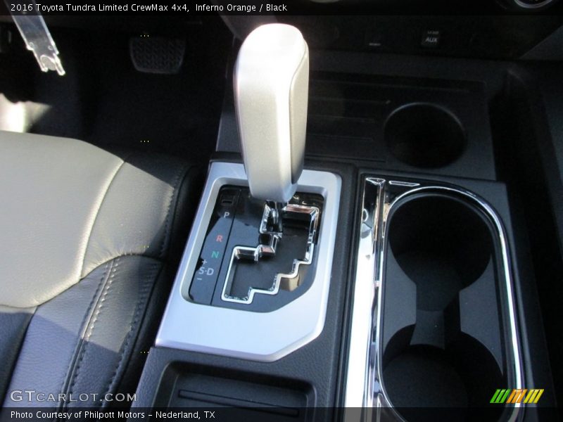 Inferno Orange / Black 2016 Toyota Tundra Limited CrewMax 4x4