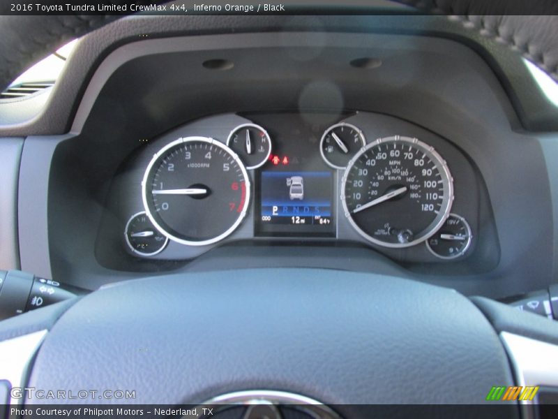 Inferno Orange / Black 2016 Toyota Tundra Limited CrewMax 4x4