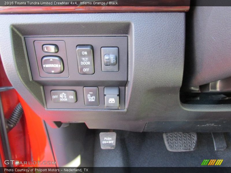 Inferno Orange / Black 2016 Toyota Tundra Limited CrewMax 4x4
