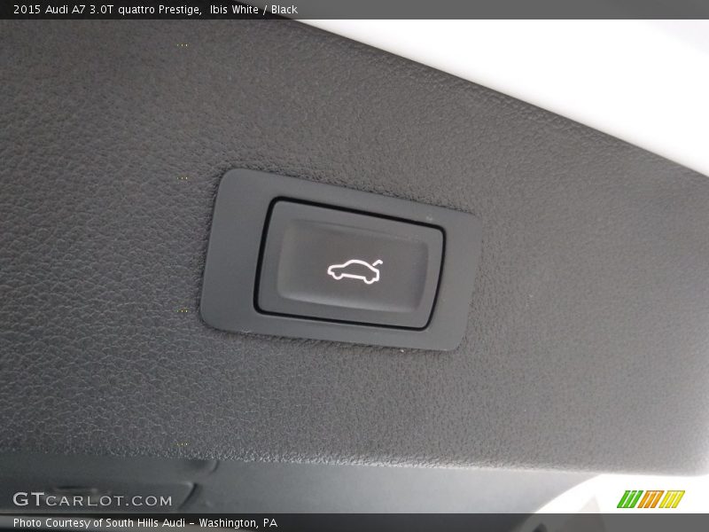 Ibis White / Black 2015 Audi A7 3.0T quattro Prestige