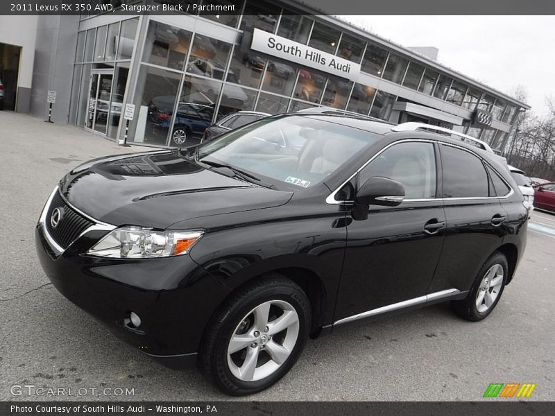 Stargazer Black / Parchment 2011 Lexus RX 350 AWD