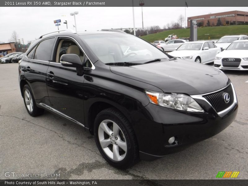 Front 3/4 View of 2011 RX 350 AWD