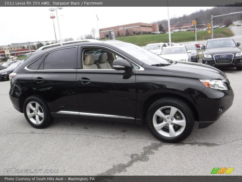 Stargazer Black / Parchment 2011 Lexus RX 350 AWD
