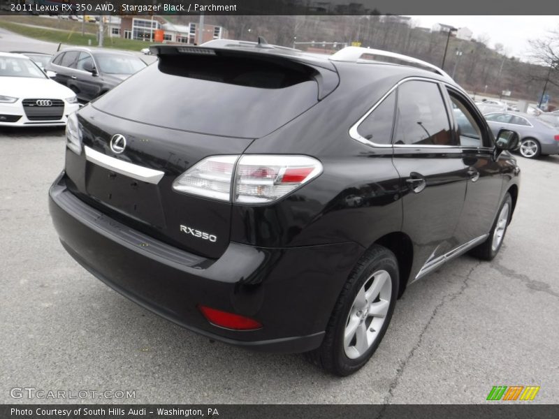 Stargazer Black / Parchment 2011 Lexus RX 350 AWD