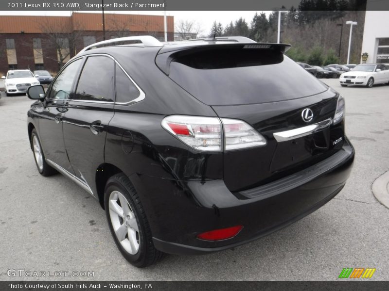 Stargazer Black / Parchment 2011 Lexus RX 350 AWD