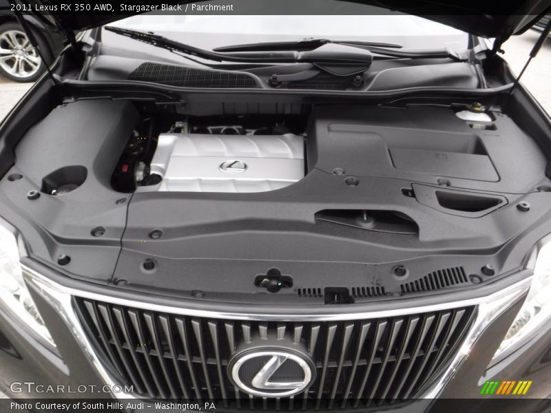Stargazer Black / Parchment 2011 Lexus RX 350 AWD