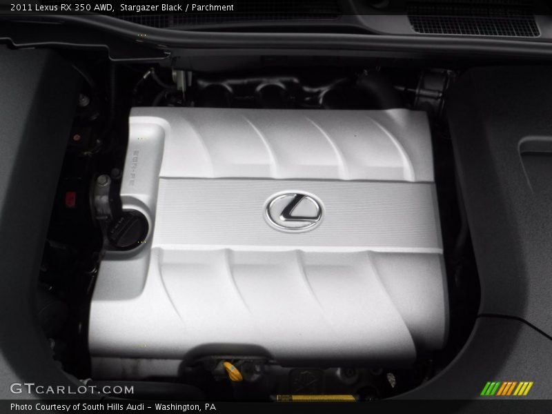 Stargazer Black / Parchment 2011 Lexus RX 350 AWD