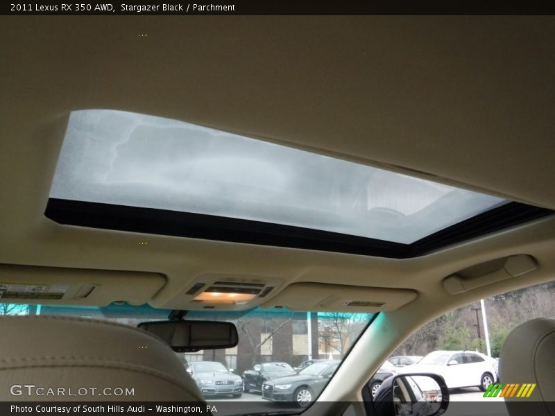Stargazer Black / Parchment 2011 Lexus RX 350 AWD