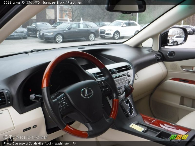 Stargazer Black / Parchment 2011 Lexus RX 350 AWD