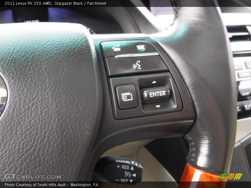 Stargazer Black / Parchment 2011 Lexus RX 350 AWD