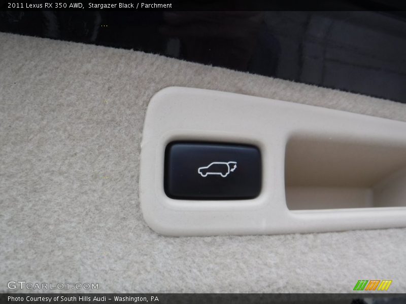 Stargazer Black / Parchment 2011 Lexus RX 350 AWD