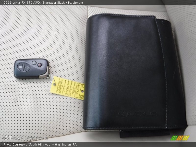 Stargazer Black / Parchment 2011 Lexus RX 350 AWD