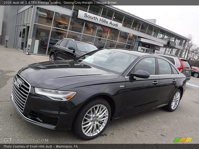 Oolong Grey Metallic / Nougat Brown 2016 Audi A6 3.0 TFSI Prestige quattro