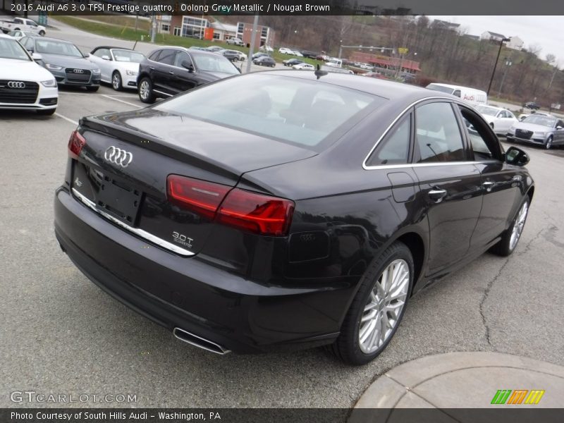 Oolong Grey Metallic / Nougat Brown 2016 Audi A6 3.0 TFSI Prestige quattro