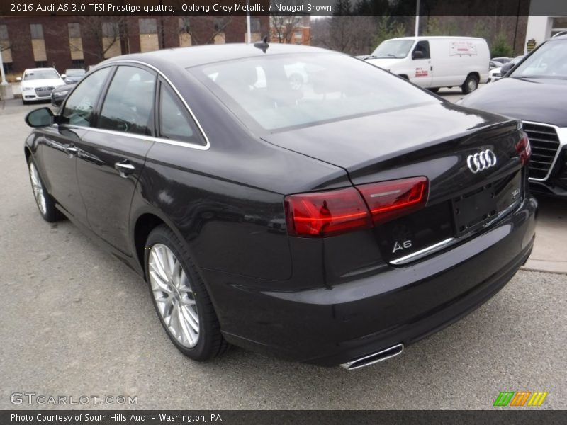 Oolong Grey Metallic / Nougat Brown 2016 Audi A6 3.0 TFSI Prestige quattro