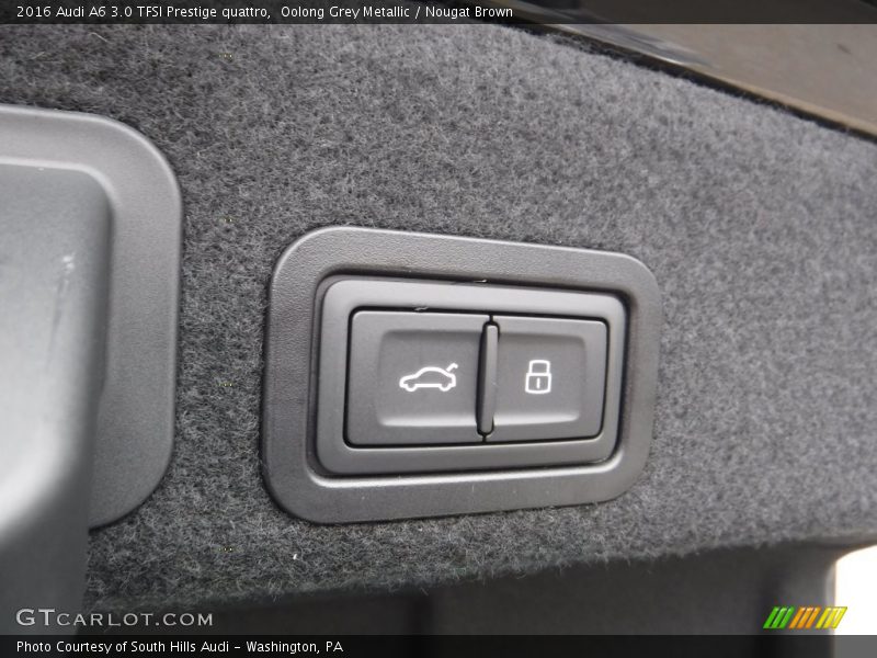 Oolong Grey Metallic / Nougat Brown 2016 Audi A6 3.0 TFSI Prestige quattro