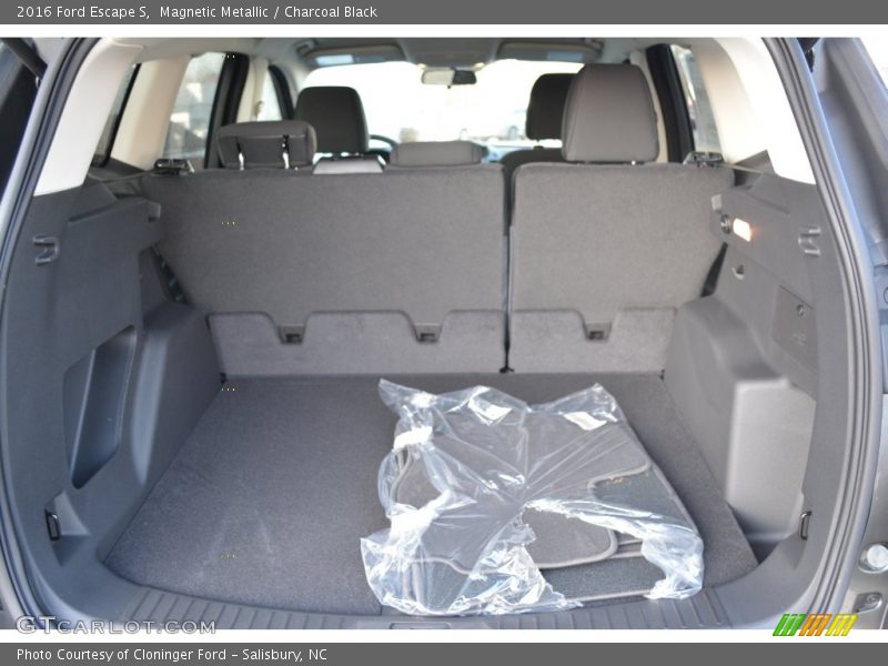 Magnetic Metallic / Charcoal Black 2016 Ford Escape S