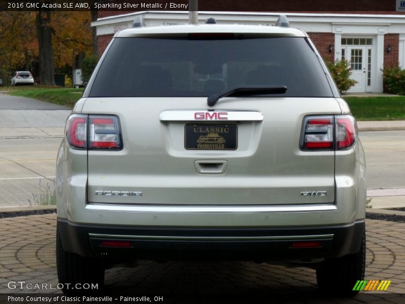 Sparkling Silver Metallic / Ebony 2016 GMC Acadia SLE AWD