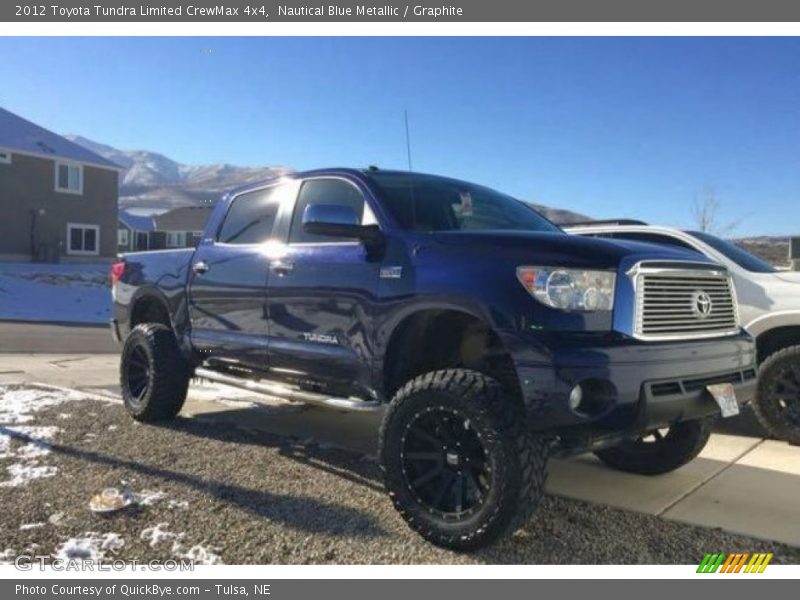 Nautical Blue Metallic / Graphite 2012 Toyota Tundra Limited CrewMax 4x4