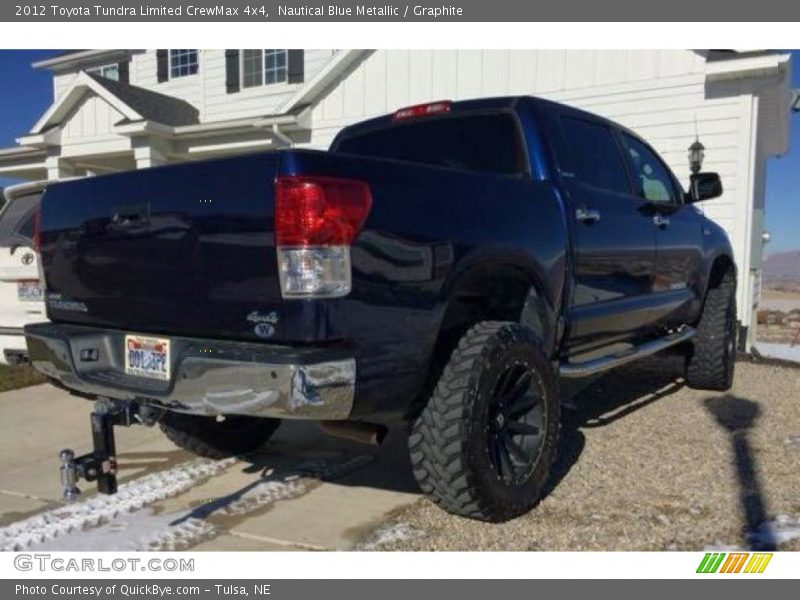 Nautical Blue Metallic / Graphite 2012 Toyota Tundra Limited CrewMax 4x4