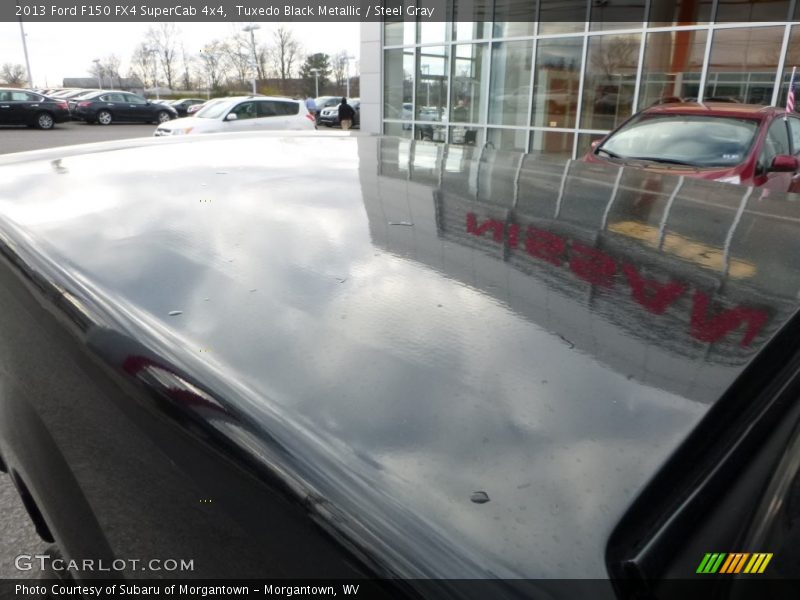Tuxedo Black Metallic / Steel Gray 2013 Ford F150 FX4 SuperCab 4x4