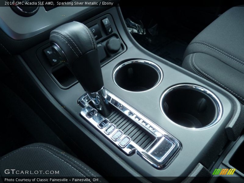 Sparkling Silver Metallic / Ebony 2016 GMC Acadia SLE AWD