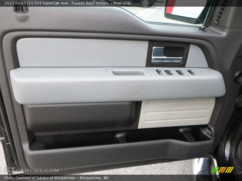 Tuxedo Black Metallic / Steel Gray 2013 Ford F150 FX4 SuperCab 4x4