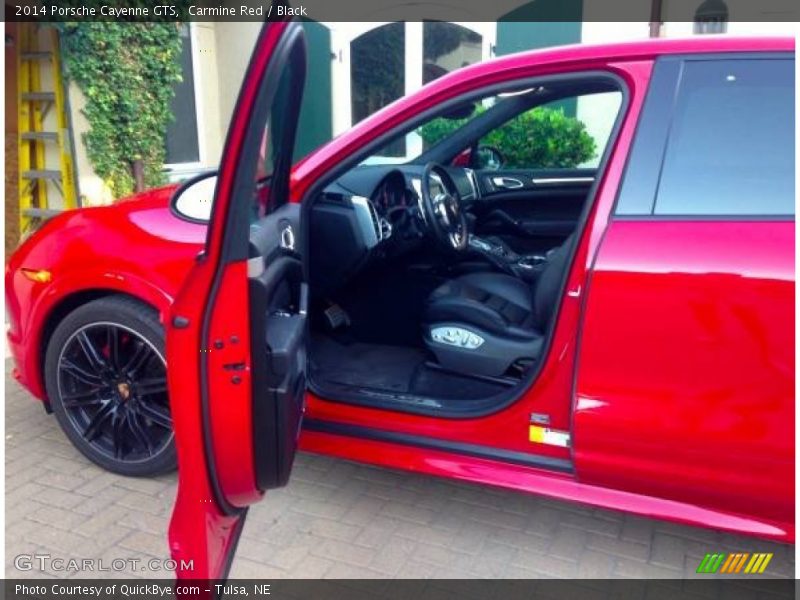 Carmine Red / Black 2014 Porsche Cayenne GTS