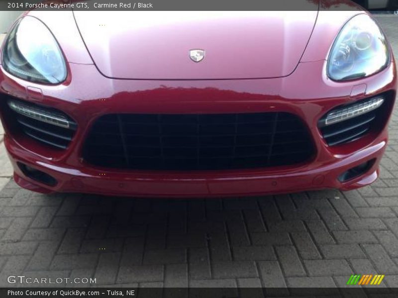 Carmine Red / Black 2014 Porsche Cayenne GTS