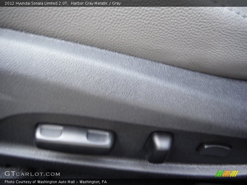 Harbor Gray Metallic / Gray 2012 Hyundai Sonata Limited 2.0T