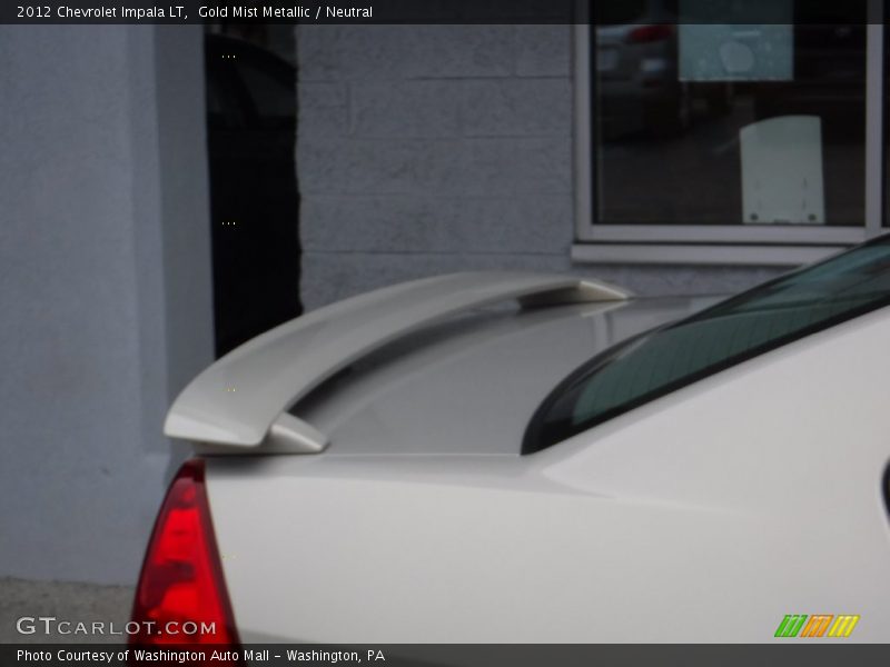 Gold Mist Metallic / Neutral 2012 Chevrolet Impala LT