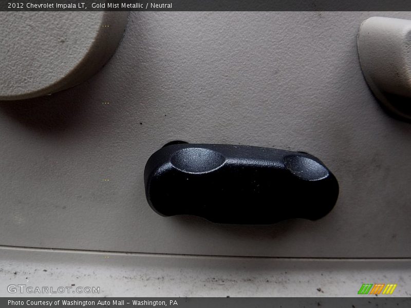 Gold Mist Metallic / Neutral 2012 Chevrolet Impala LT