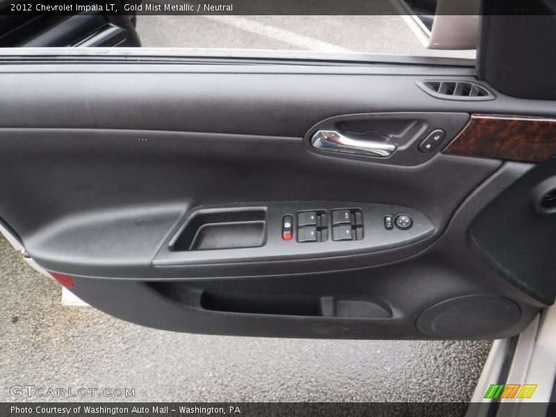 Gold Mist Metallic / Neutral 2012 Chevrolet Impala LT