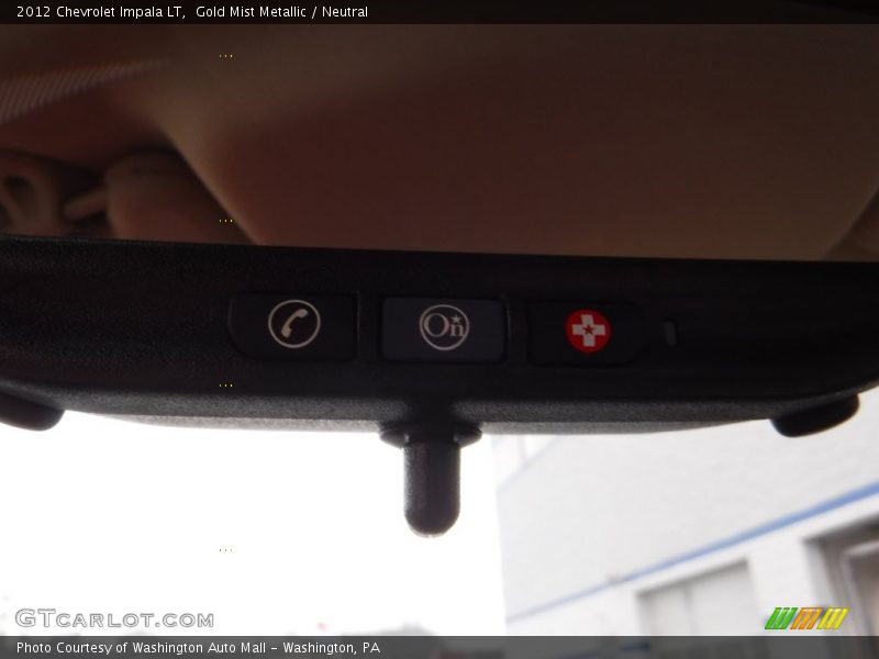 Gold Mist Metallic / Neutral 2012 Chevrolet Impala LT