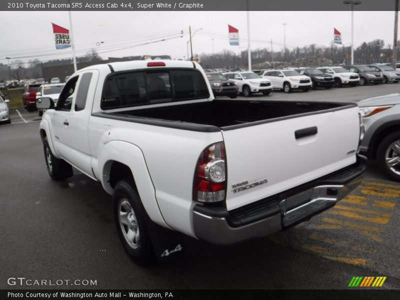 Super White / Graphite 2010 Toyota Tacoma SR5 Access Cab 4x4