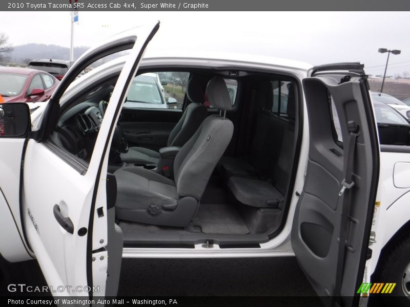 Super White / Graphite 2010 Toyota Tacoma SR5 Access Cab 4x4