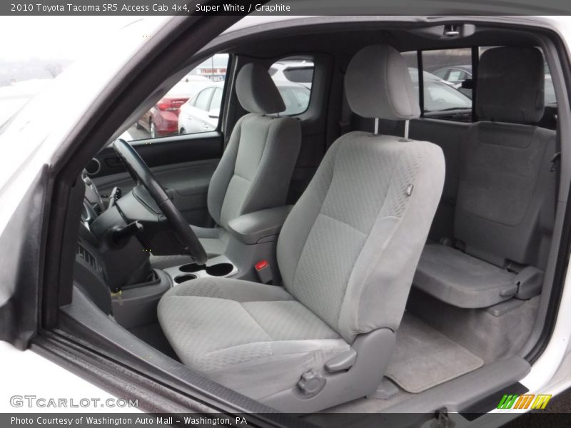 Super White / Graphite 2010 Toyota Tacoma SR5 Access Cab 4x4