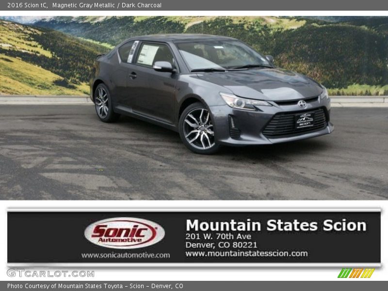 Magnetic Gray Metallic / Dark Charcoal 2016 Scion tC