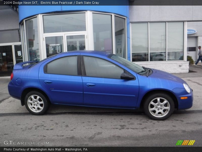 Electric Blue Pearlcoat / Dark Slate Gray 2004 Dodge Neon SXT