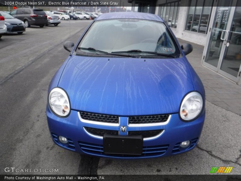 Electric Blue Pearlcoat / Dark Slate Gray 2004 Dodge Neon SXT