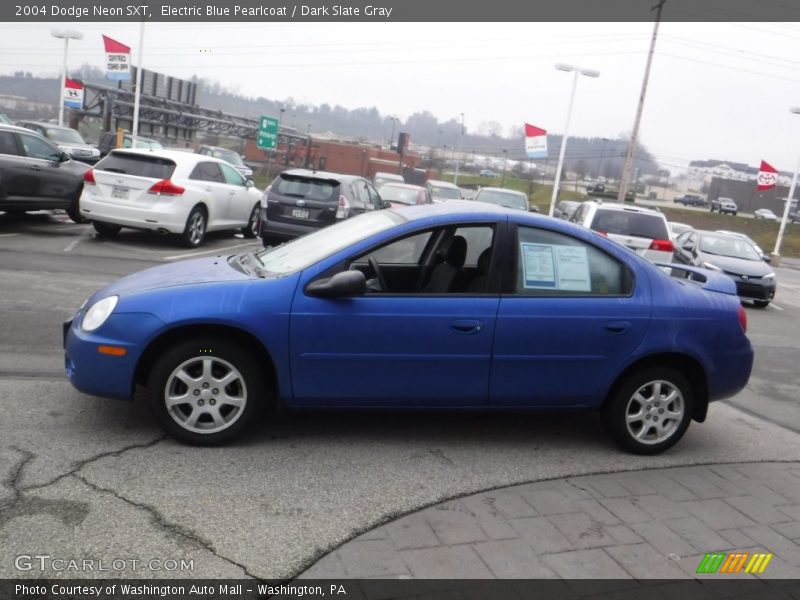Electric Blue Pearlcoat / Dark Slate Gray 2004 Dodge Neon SXT