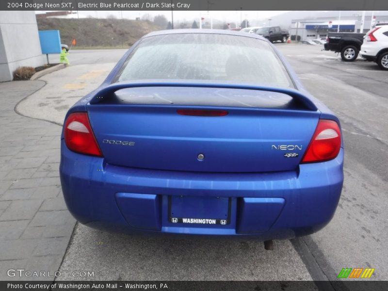 Electric Blue Pearlcoat / Dark Slate Gray 2004 Dodge Neon SXT