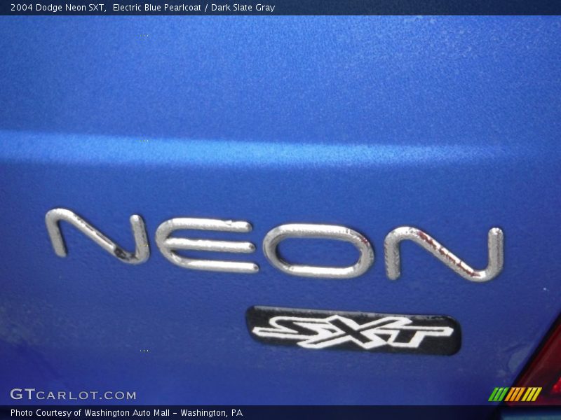 Electric Blue Pearlcoat / Dark Slate Gray 2004 Dodge Neon SXT
